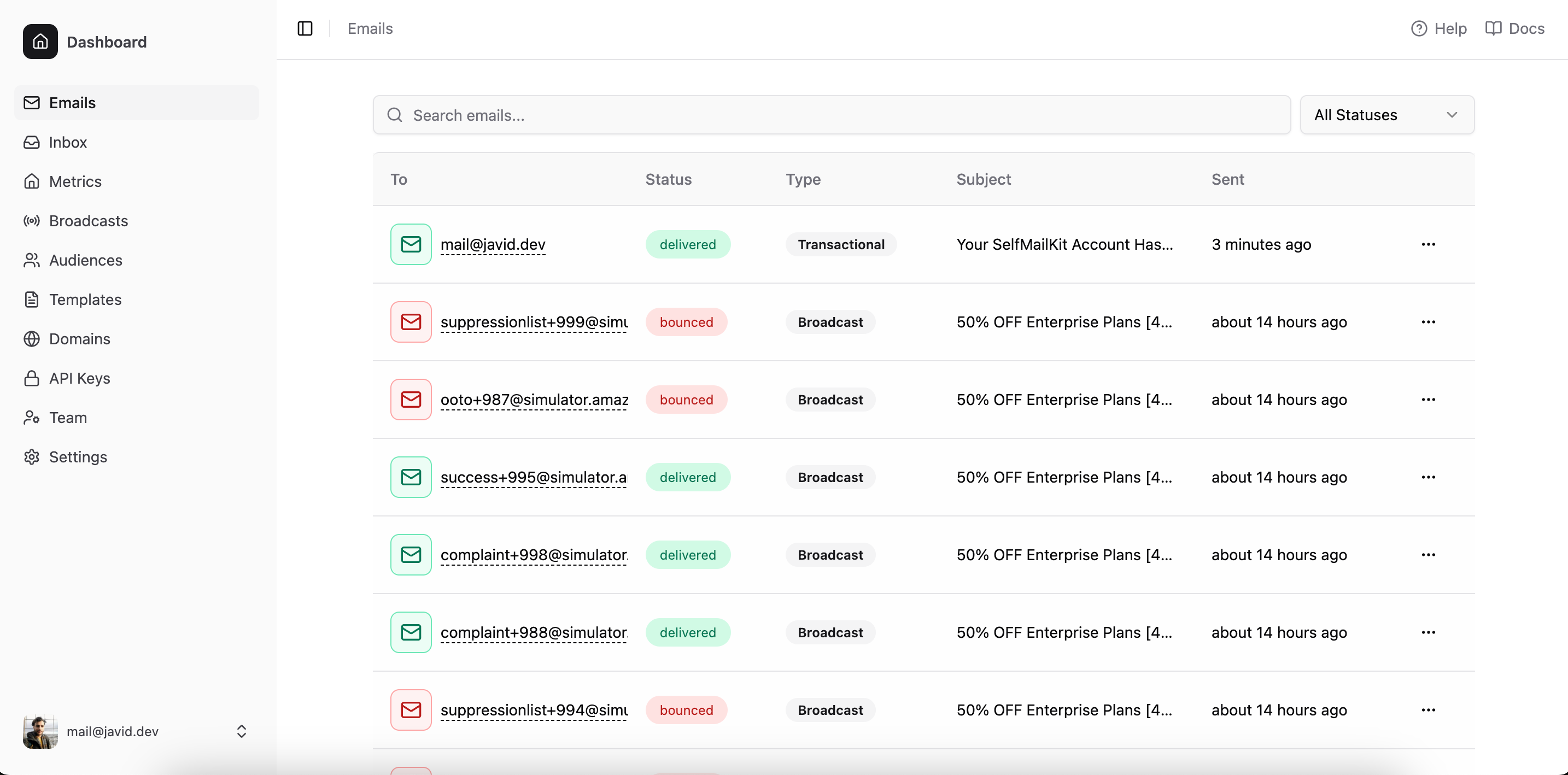 Dashboard Preview